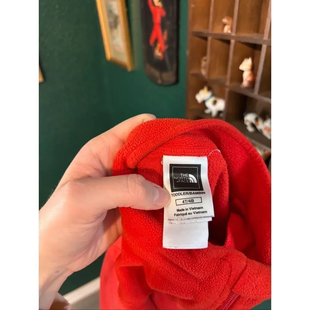The North Face Fleece Full Zip Jacket Sz 4T